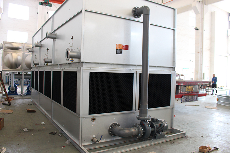 干燥機(jī)用閉式冷卻塔工作原理和介紹 干燥機(jī)用閉式冷卻塔工作原理和介紹
